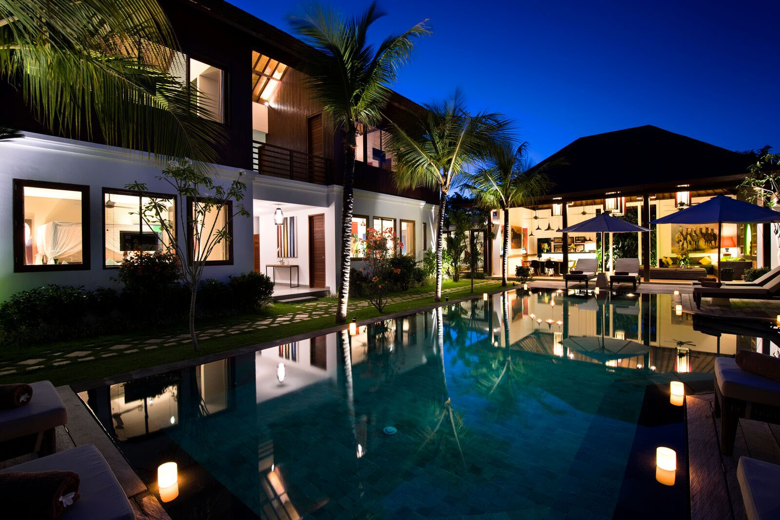 Villa Tangram 6 Bedrooms Villa In Seminyak Bali